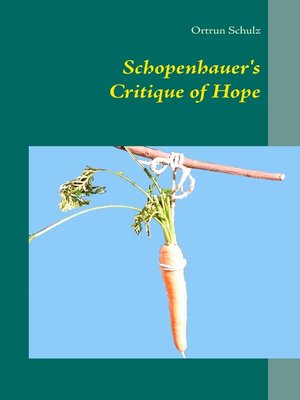 cover image of Schopenhauer's Critique of Hope